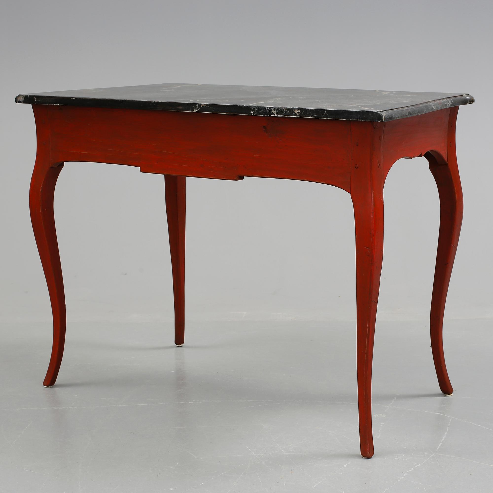 BORD. rokokostil, 1800-tal.