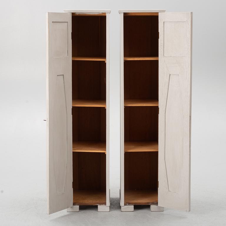 Jugend/Art Nouveau, A pair of early 20th century cabinets.