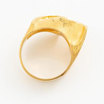 Björn Weckström, a ring, 18K gold, Finland 1979. For Lapponia.