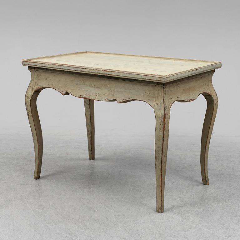 A Rococo table, 18th Century.