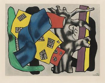 348. Fernand Léger (After), "La racine grise".