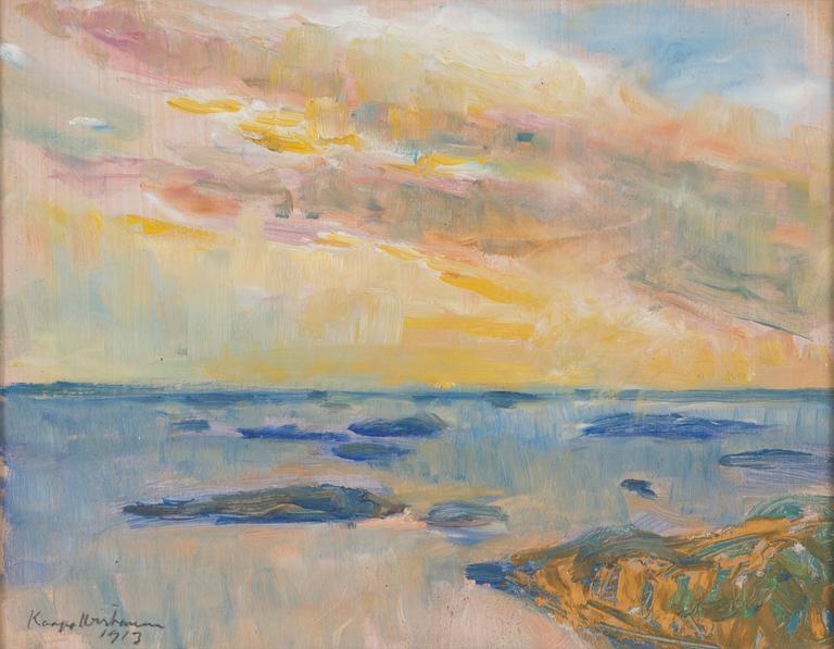 Kaapo Wirtanen, oil on board, signed and dated 1913.