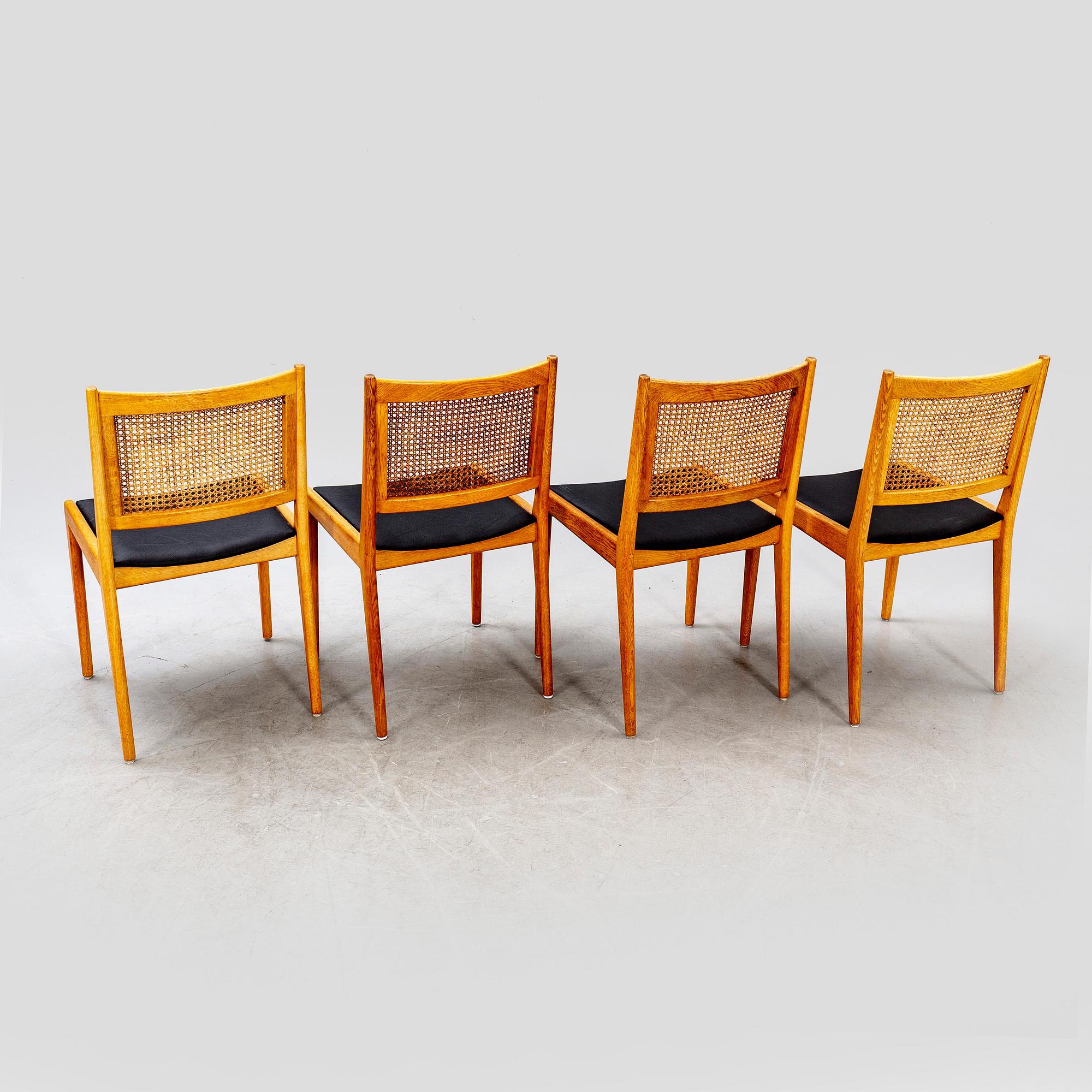 A Karl Erik Ekselius five piece teak suite, JOC, late 20th Century.