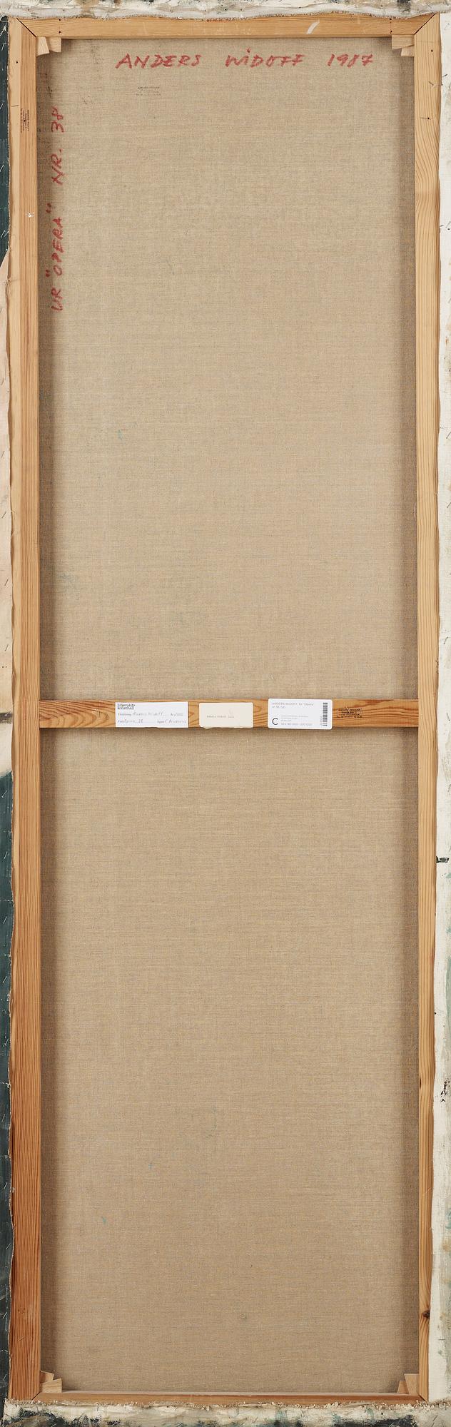 Anders Widoff, Ur "Opera" nr 38.