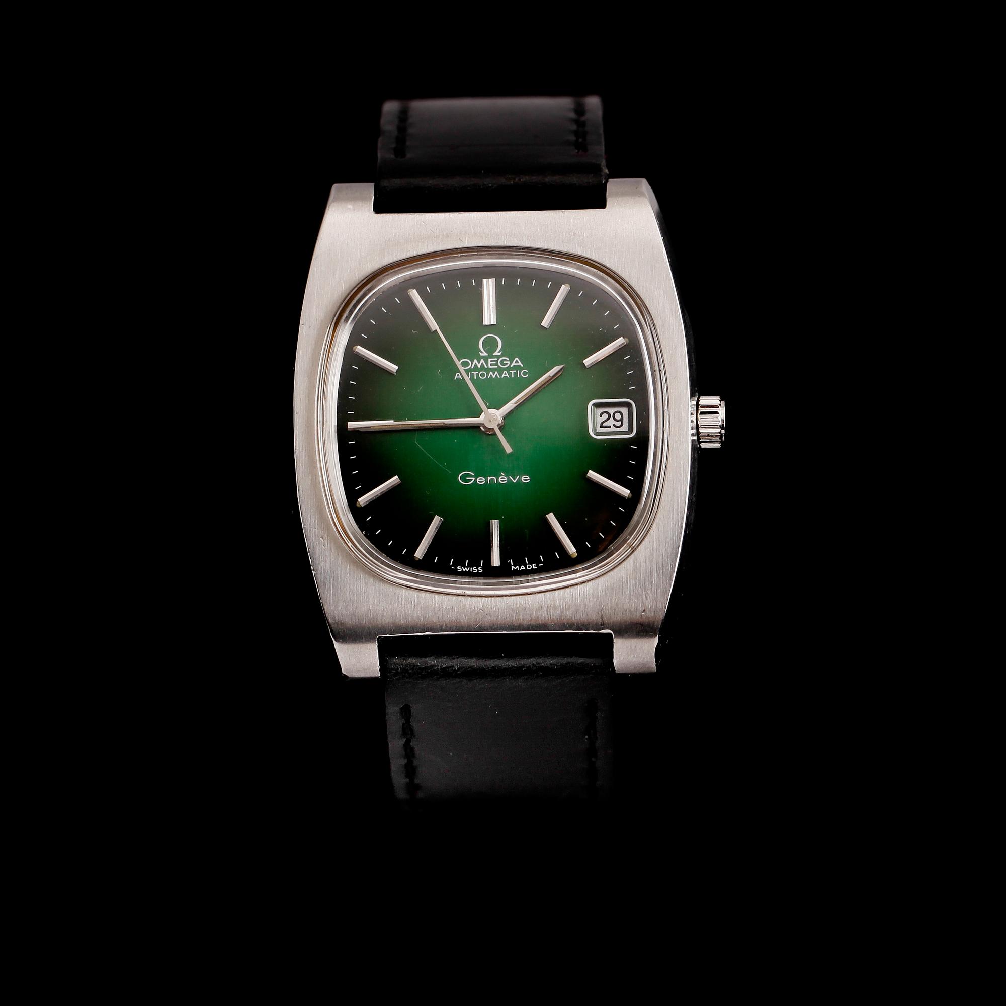 ARMBANDSUR, stål, Omega Automatic, Genève, 1900-talets andra hälft.