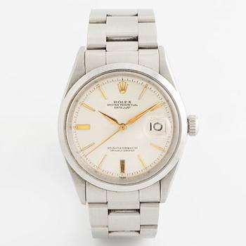 Rolex, Datejust, "Doorstep Dial", "Dauphine Hands", wristwatch, 36 mm.