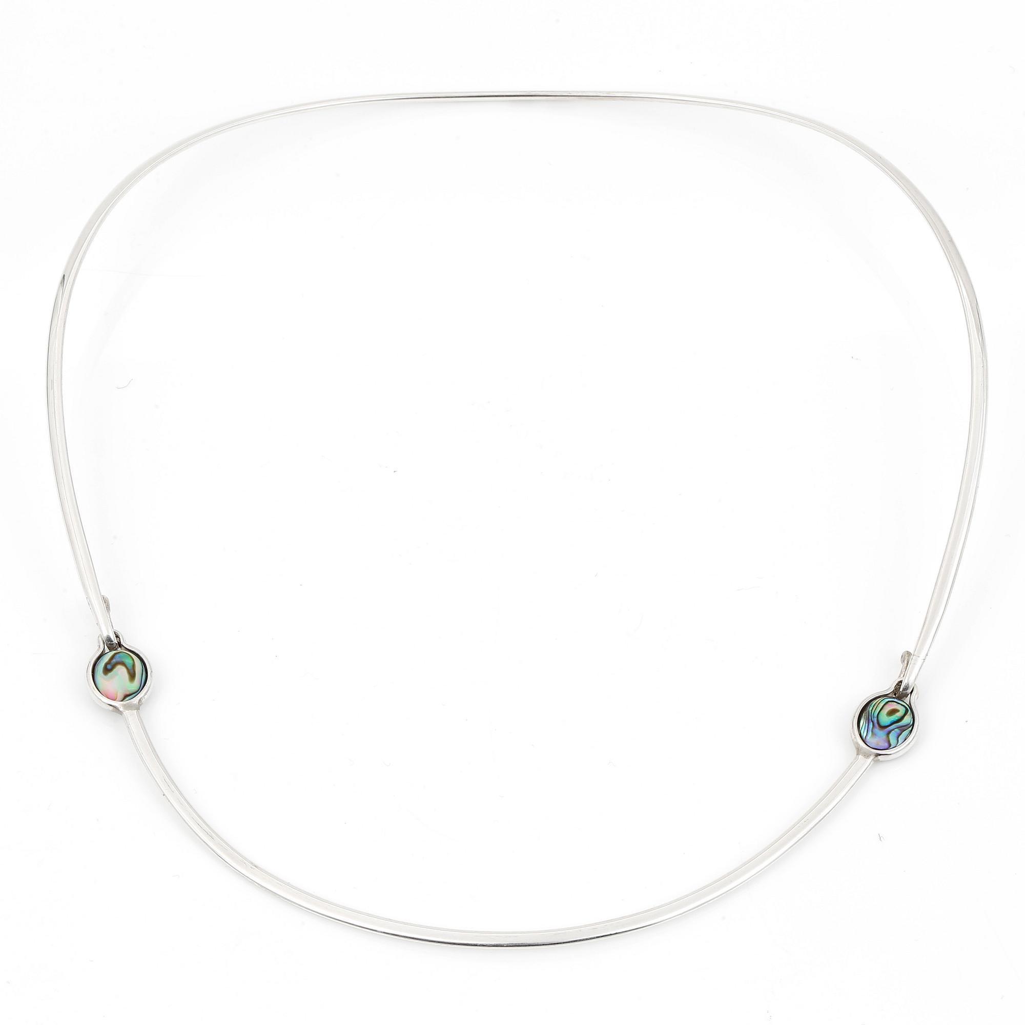 HALSSMYCKE, sterling silver, Vivianna Bülow Hübe, egen verkstad.