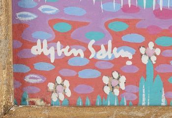 ALY BEN SALEM, gouache, sign.