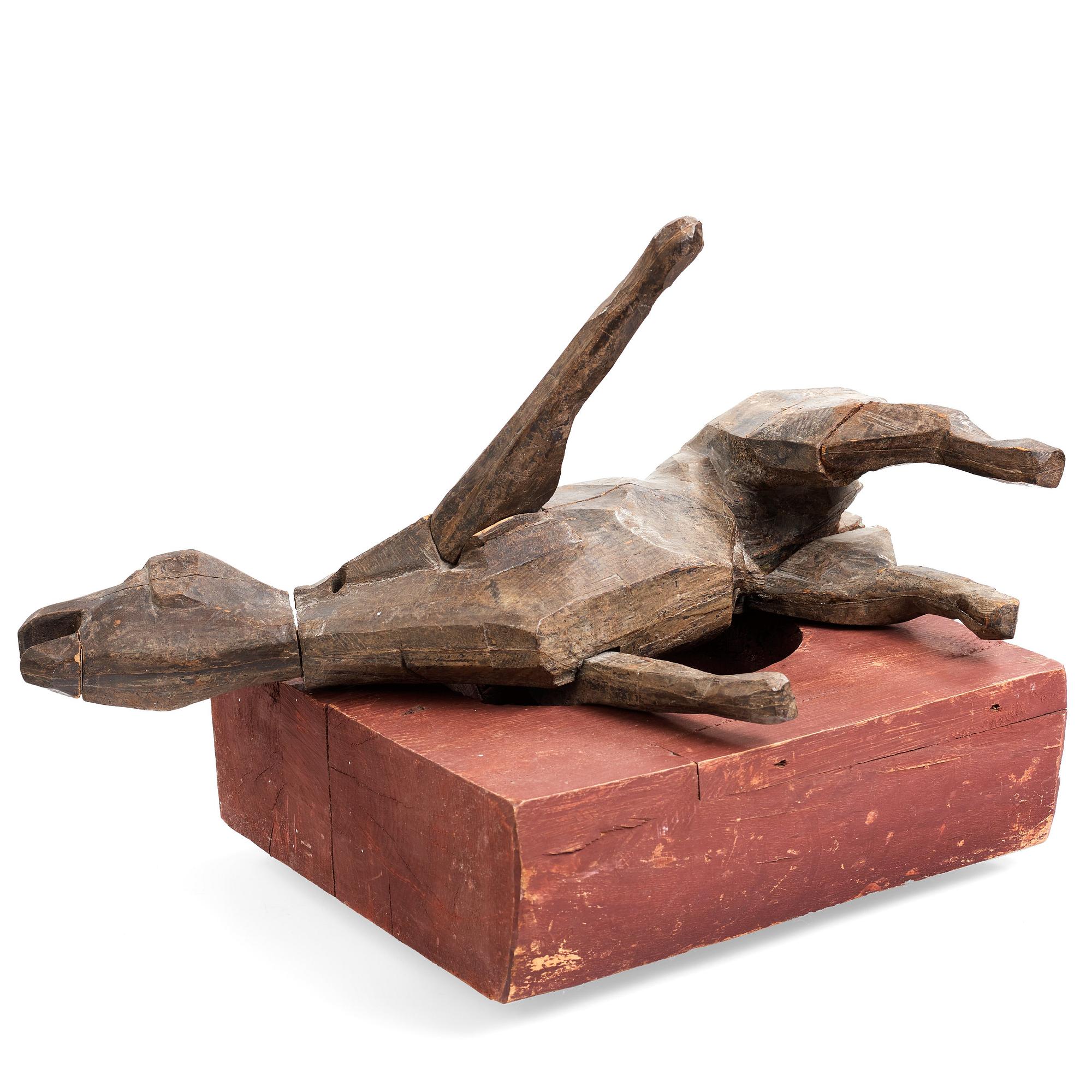 Torsten Renqvist, "Döende djur" (Dying animal).