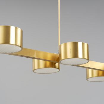 Hans-Agne Jakobsson, a monumental ceiling lamp model T 261/14, Hans-Agne Jakobsson AB, Markaryd, 1950s-60s.