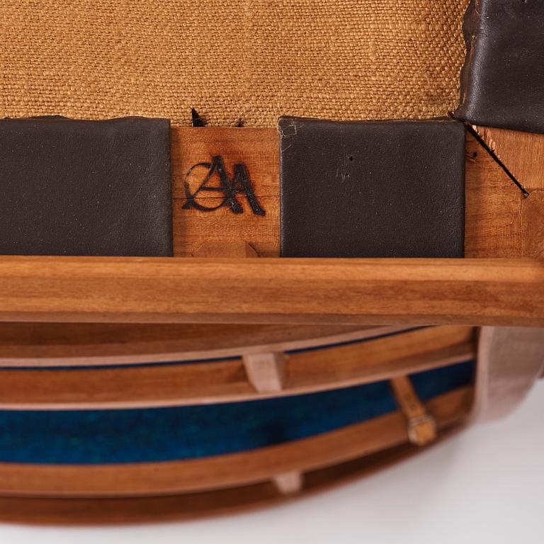 Carl-Axel Acking, an easy chair, "NK Hantverk" Nordiska Kompaniet, 1940s. Provenance Carl Axel Acking.