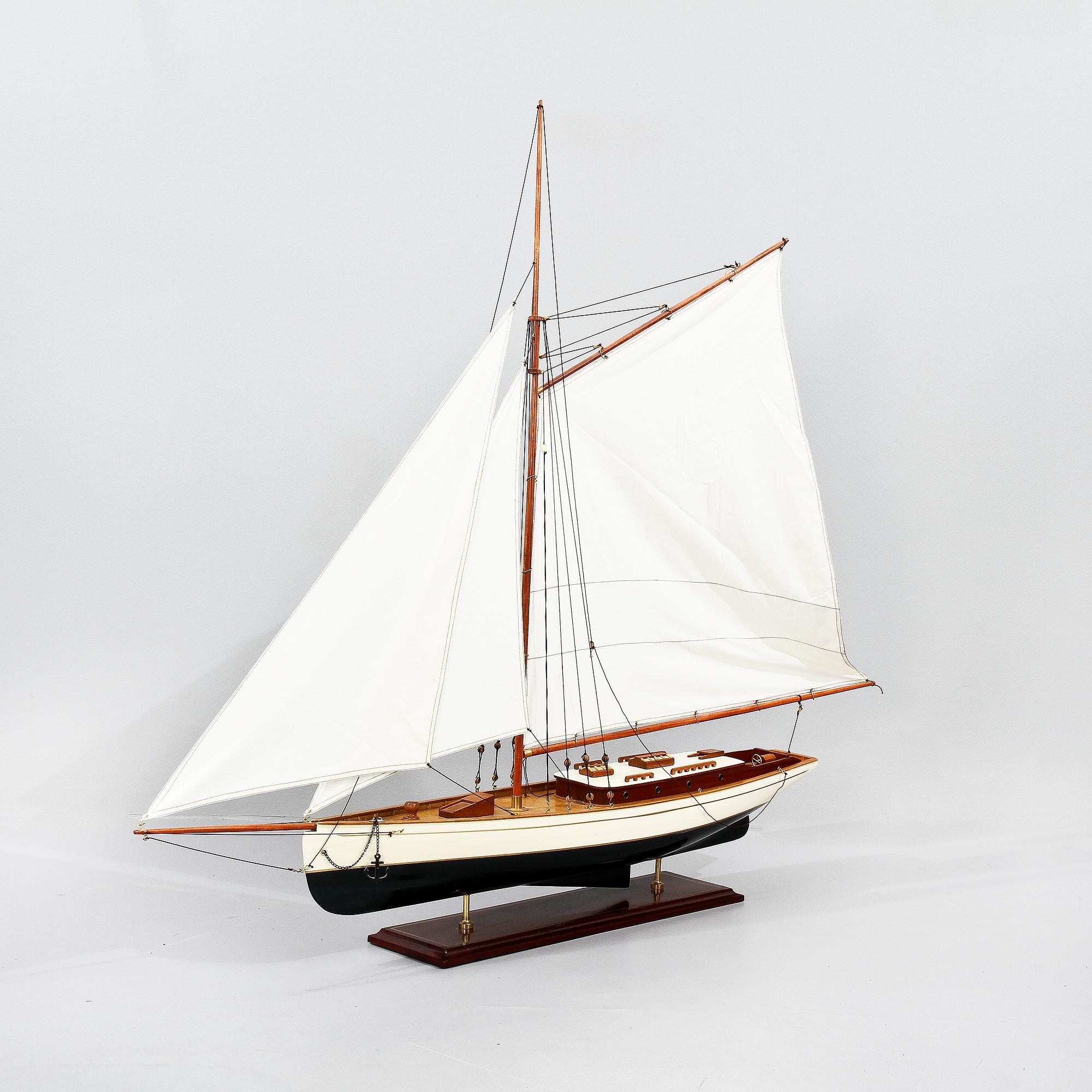 MODELLBÅT, 1900-tal.