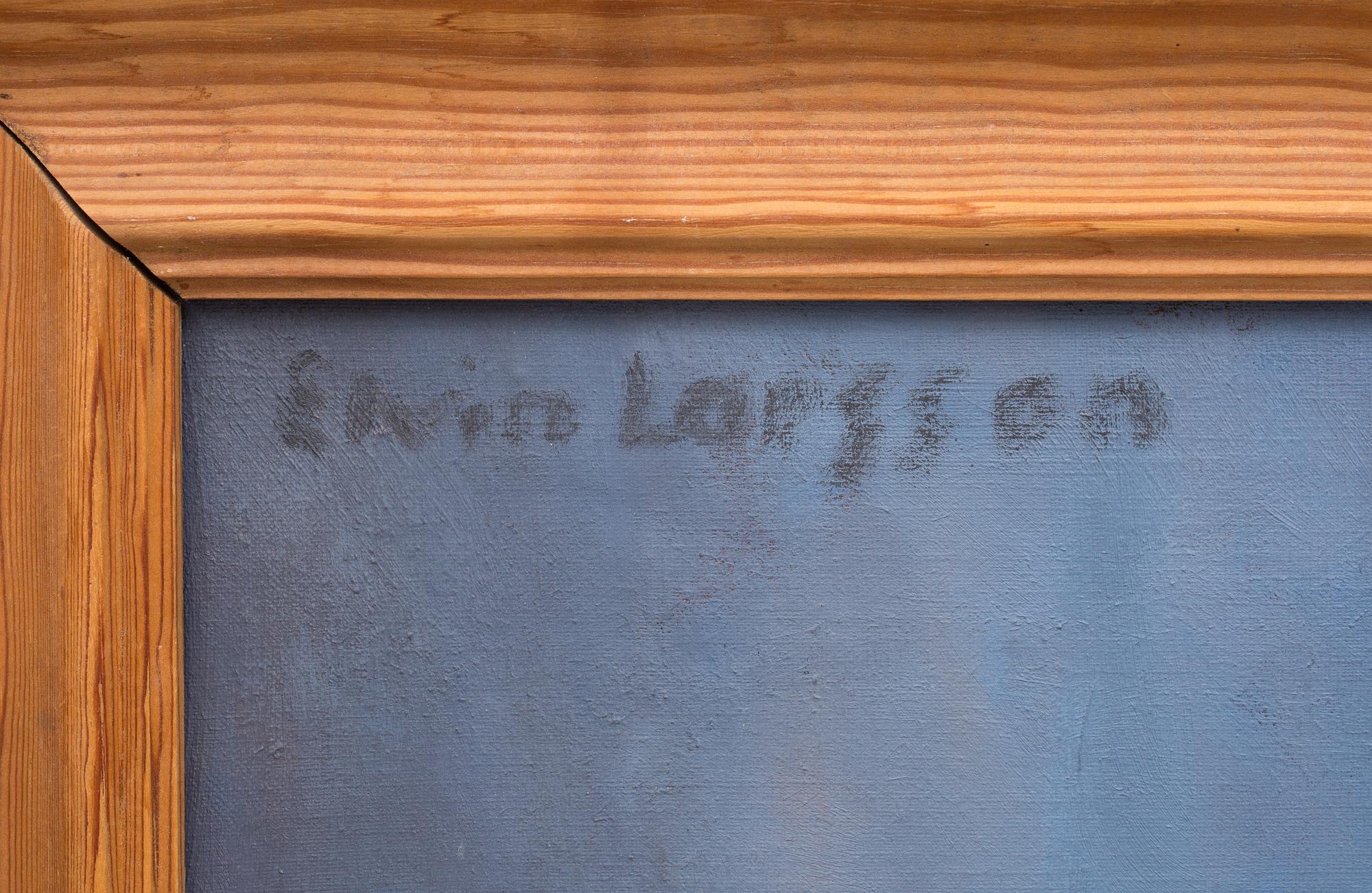 ELVIN LARSSON, olja på duk, signerad. 1944.