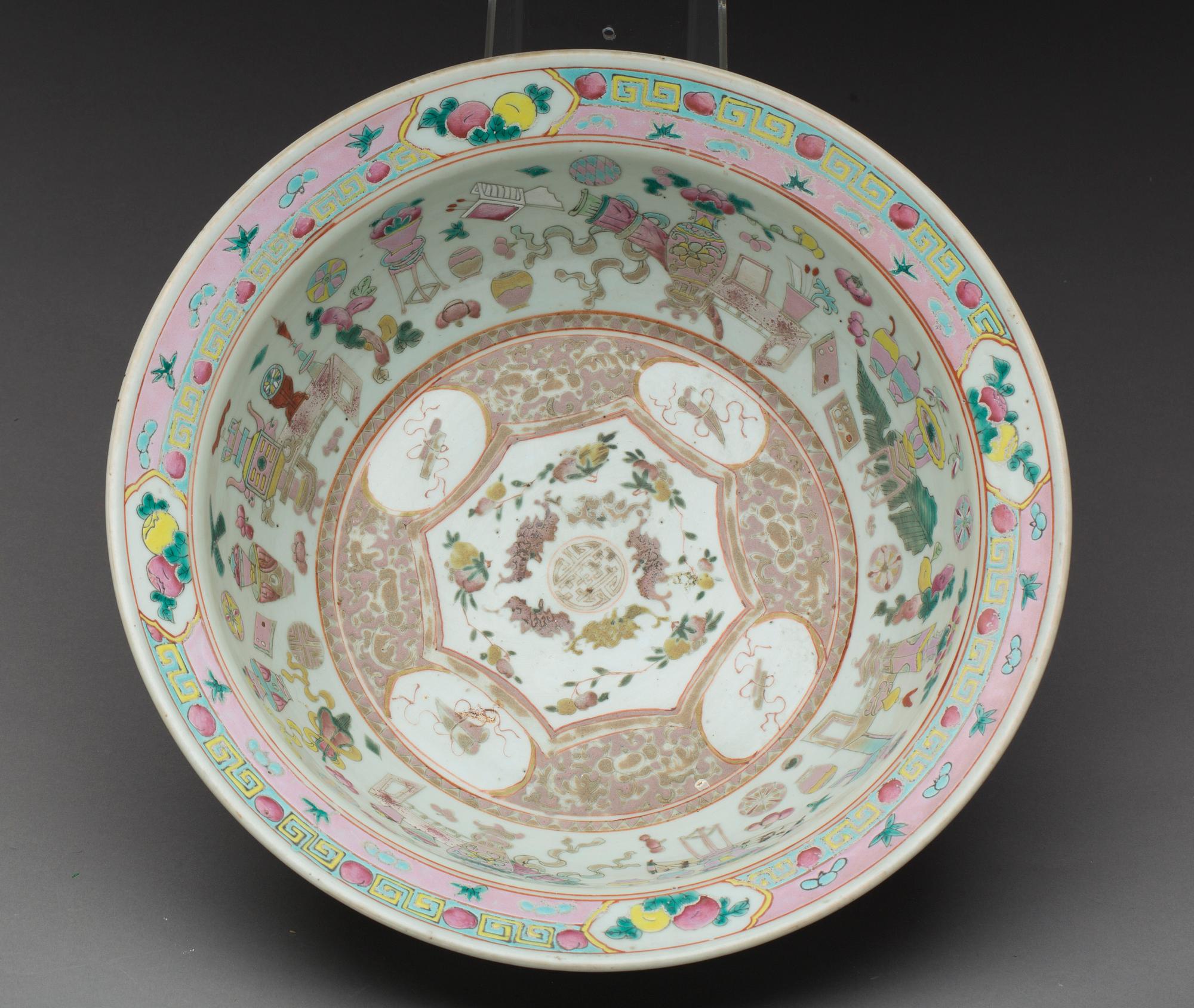 SKÅL, Kina 1800-tal, porslin.