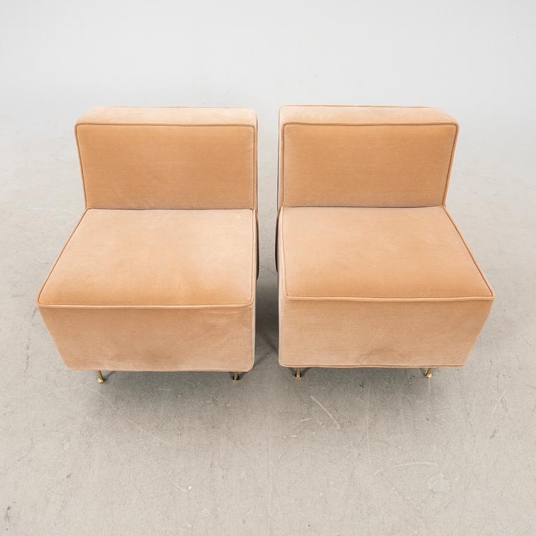 Greta Magnusson Grossman, a pair of Modern Line Lounge Chair from Gubi.