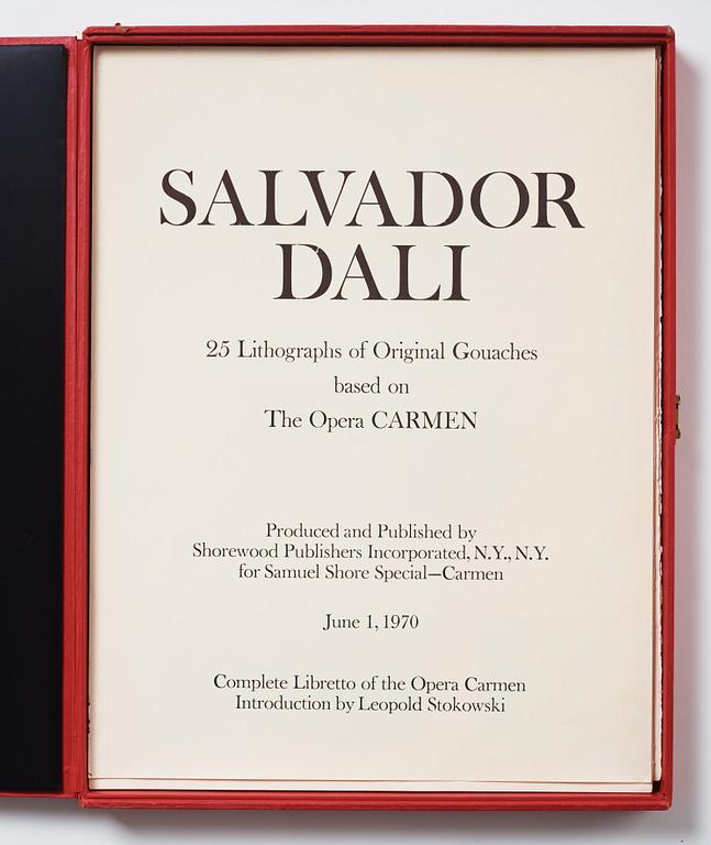 Salvador Dalí, "Carmen".