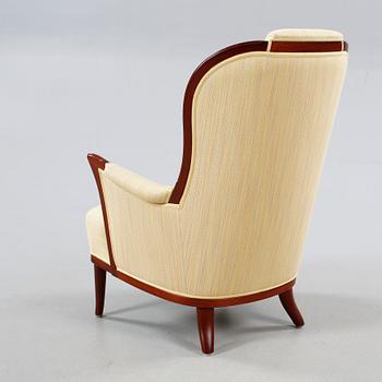 CARL MALMSTEN, armchair, "Vår fru", from the fourth quarter of the 20th century.