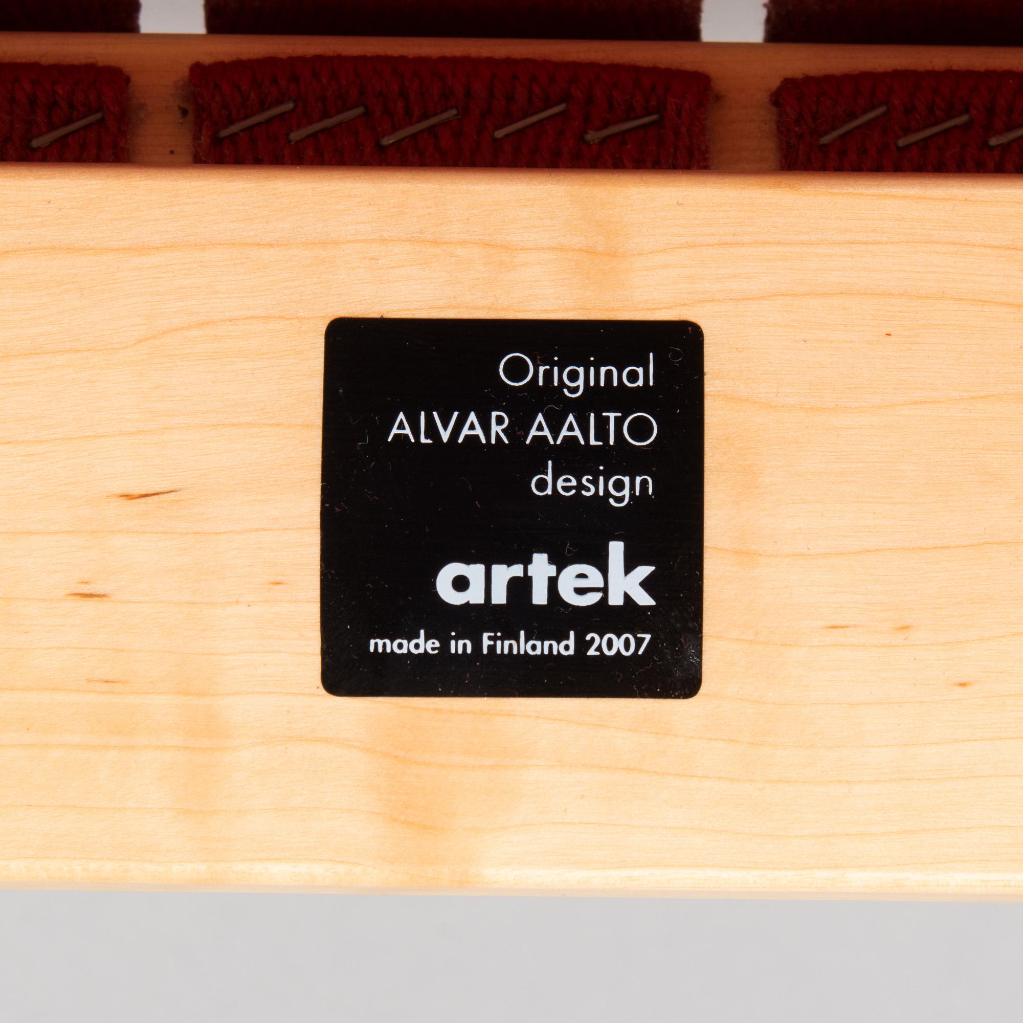 Alvar Aalto, An armchair model '406' for Artek, special color edition 2007.
