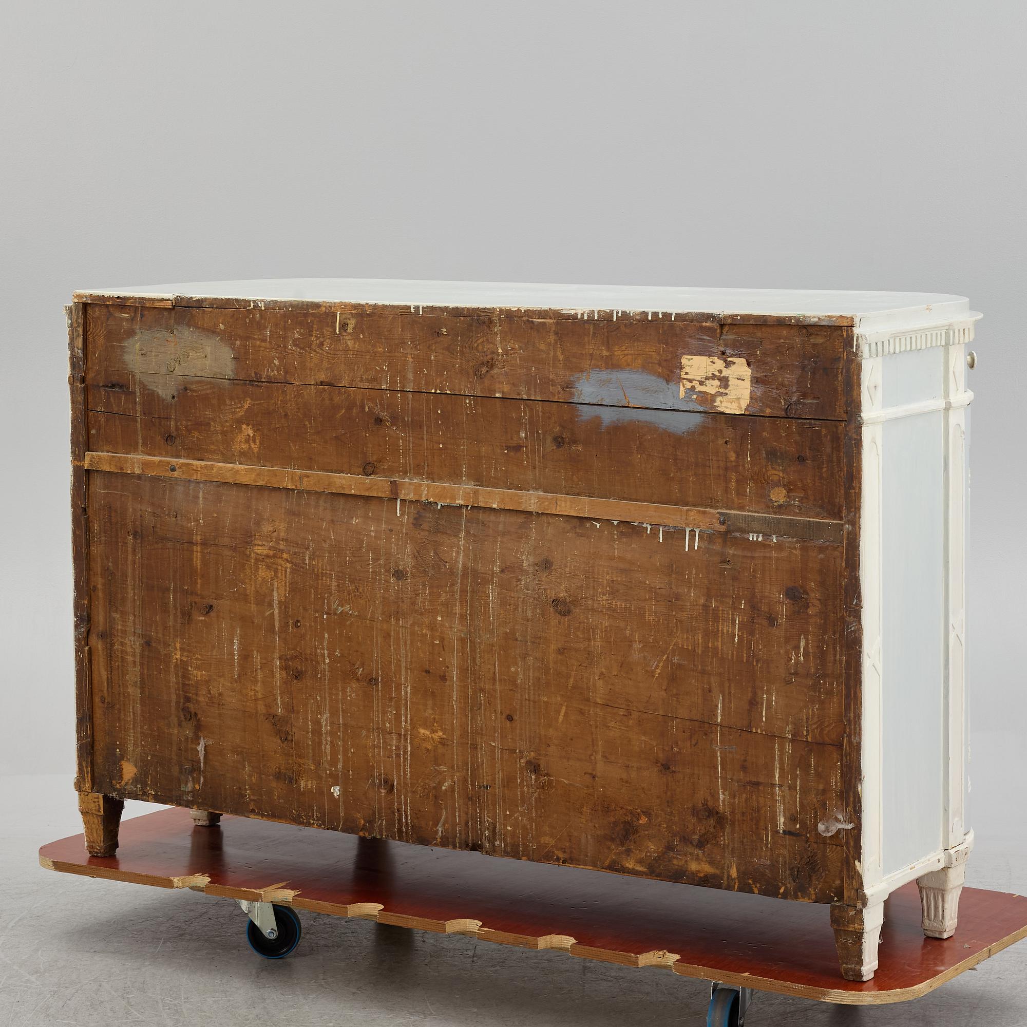 Skänk, av Stockholmskvalitet, 1700-talets slut, Sengustaviansk.