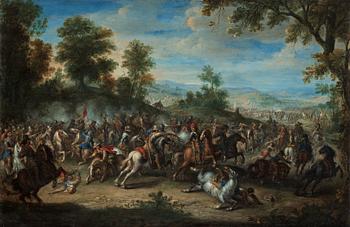 1062. Pieter Snayers Attributed to, Cavalry battle.