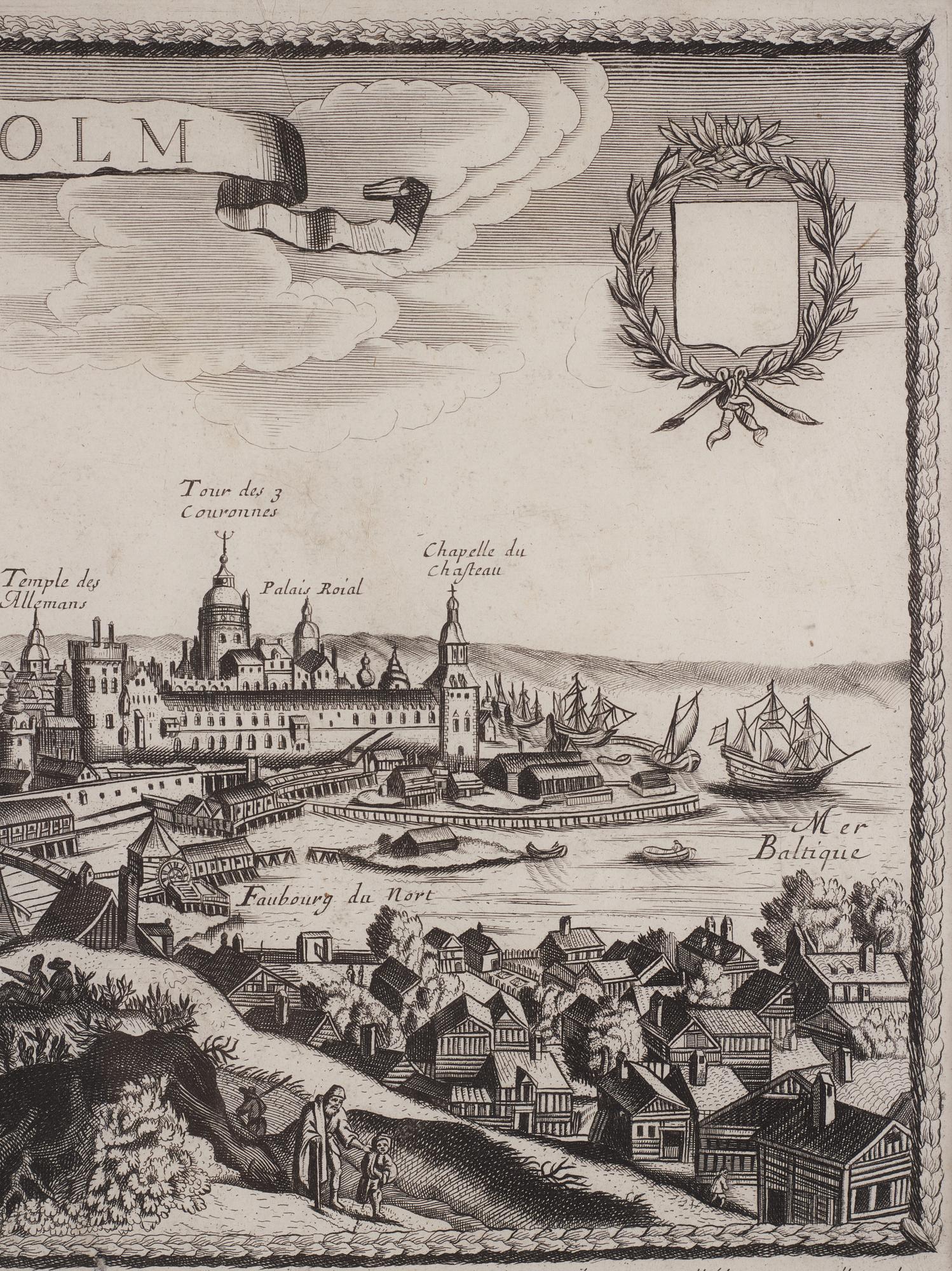 Gerard Jollain, a map, engraving, Paris, France, c. 1678.
