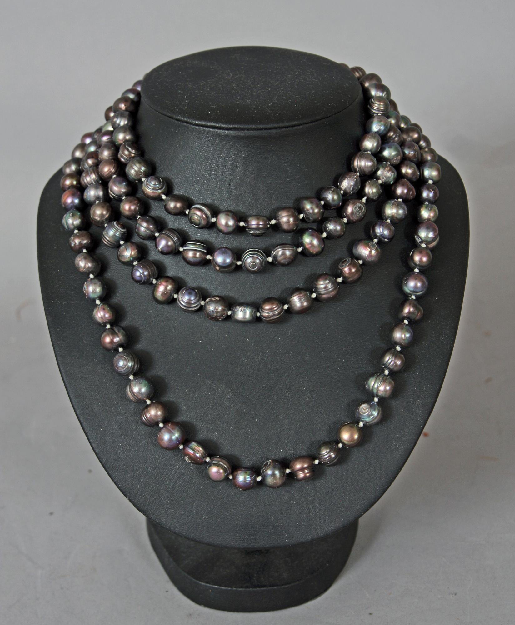 COLLIER, sötvattenpärlor, 1900/2000-tal.