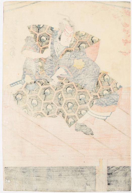 Utagawa Toyokuni I, Kabuki actor.