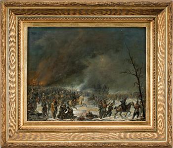 OKÄND KONSTNÄR. Olja på duk, 1800-tal.