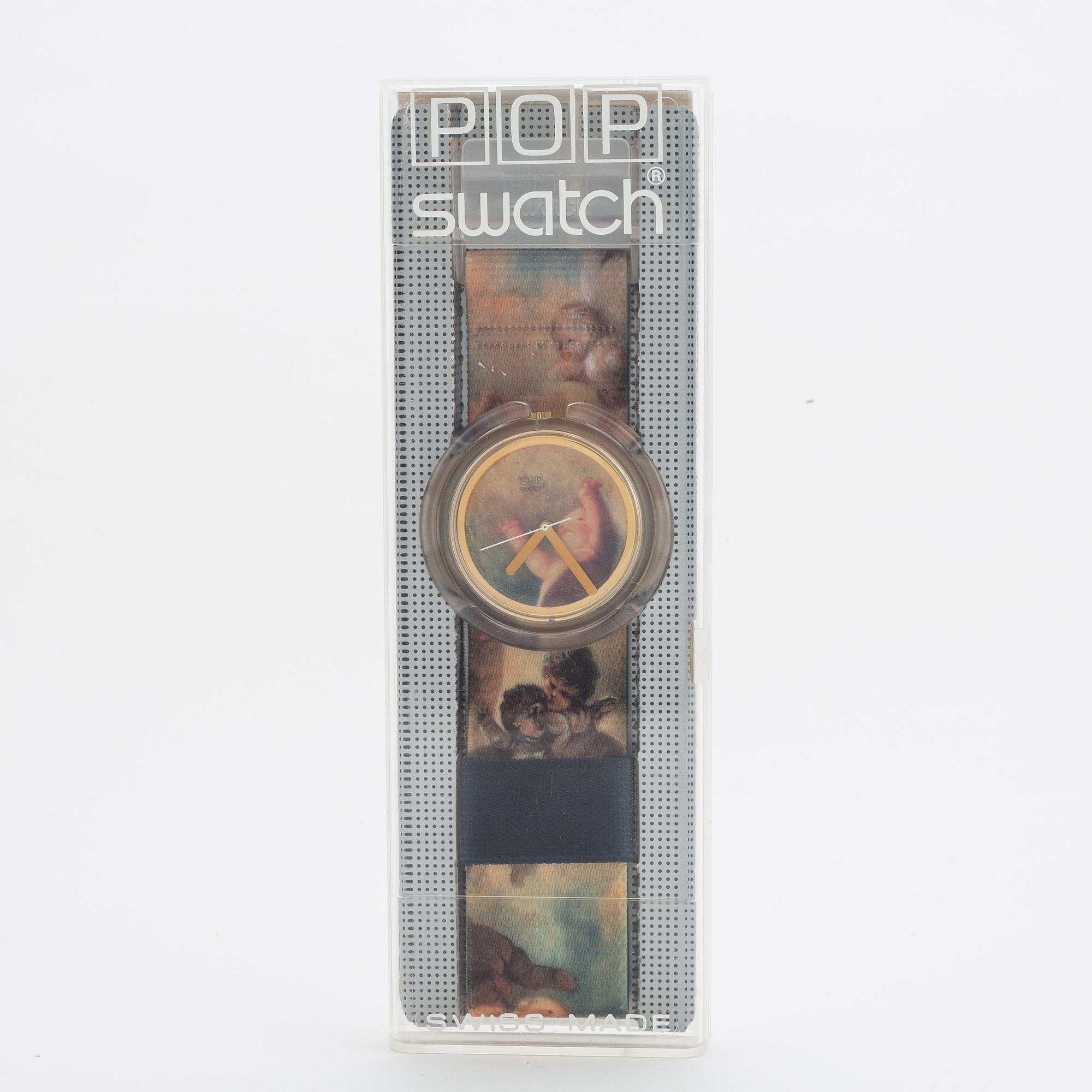 Swatch, Pop, Putti, by Vivienne Westwood, wristwatch 46 mm.