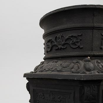 Fireplace, circa 1900 cast iron.