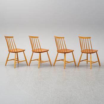 A set of four mid 20th century Stocka chairs.