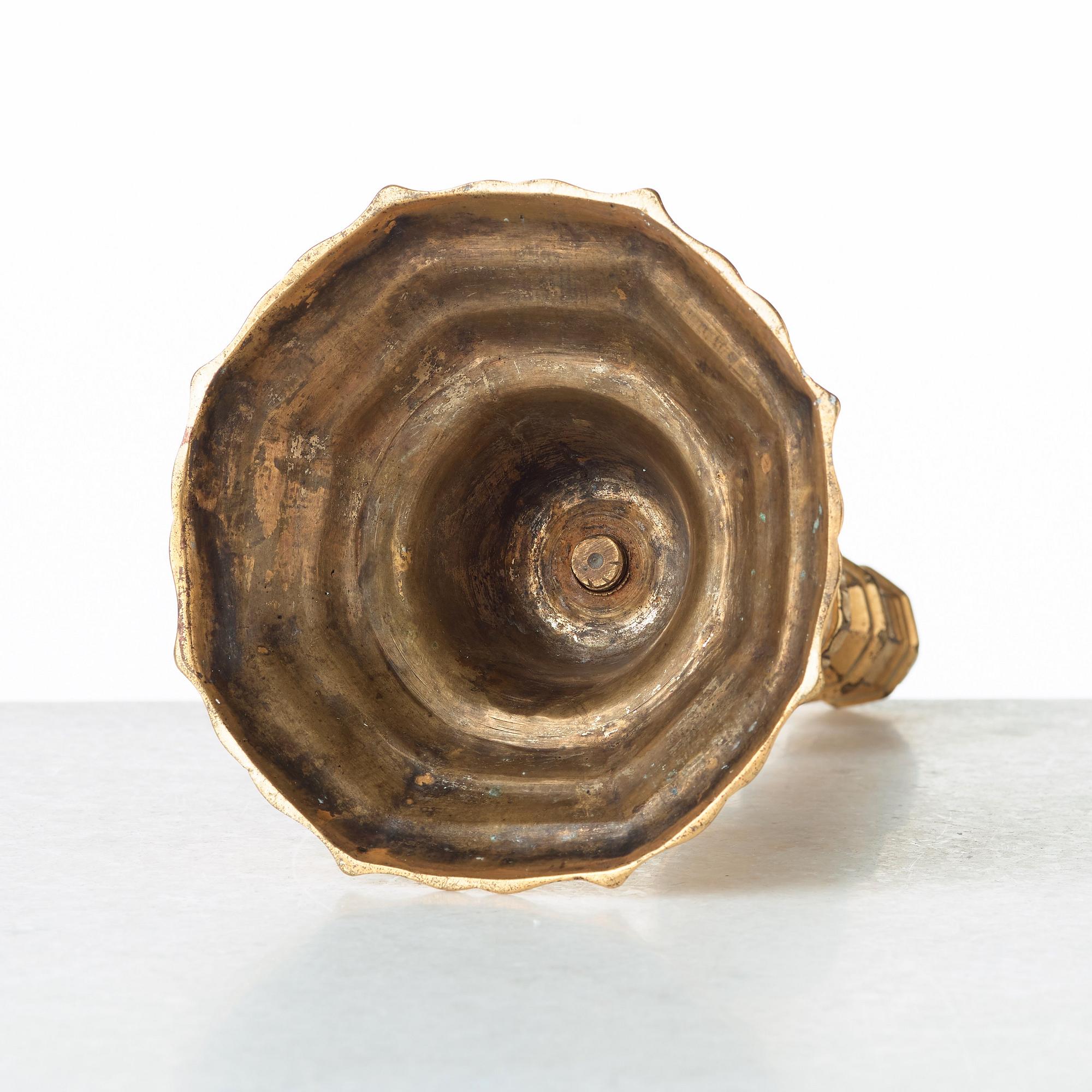 A Louise XV 18th century candlestick.