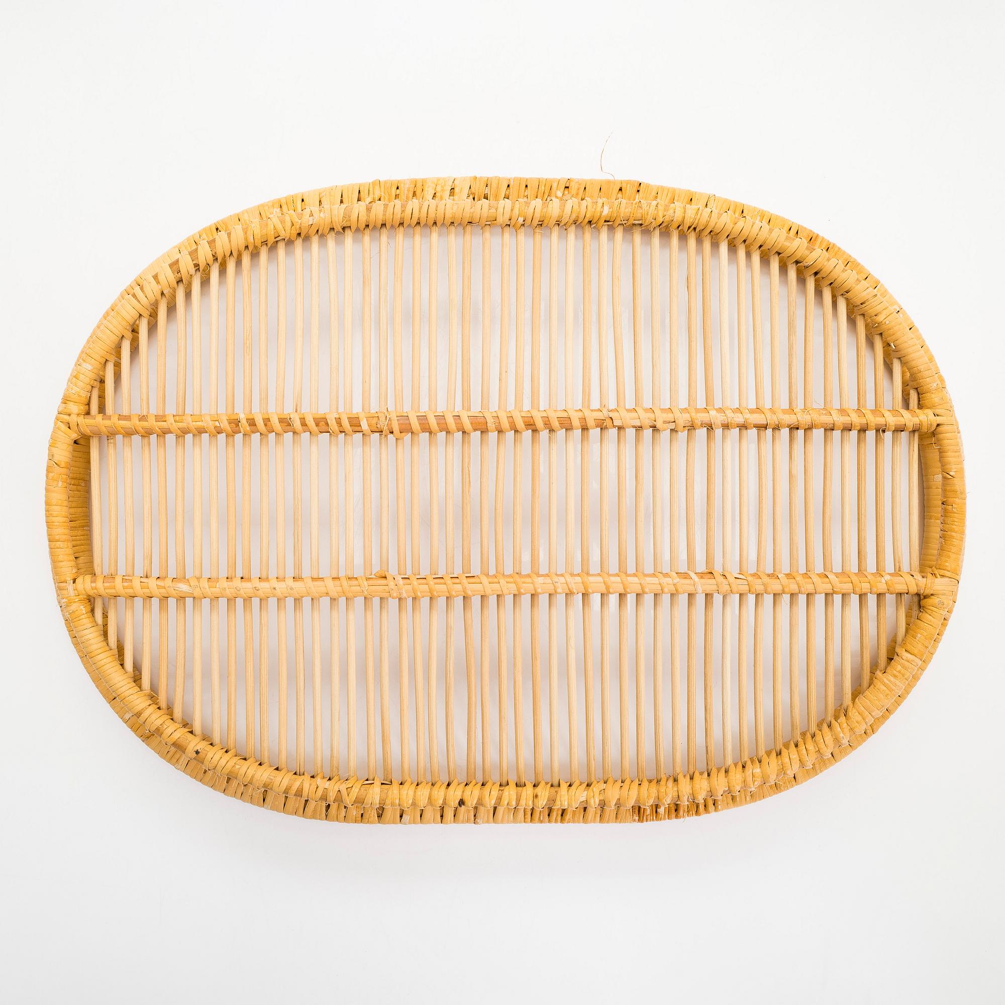A mid-20th century serving tray, retailer Artek.