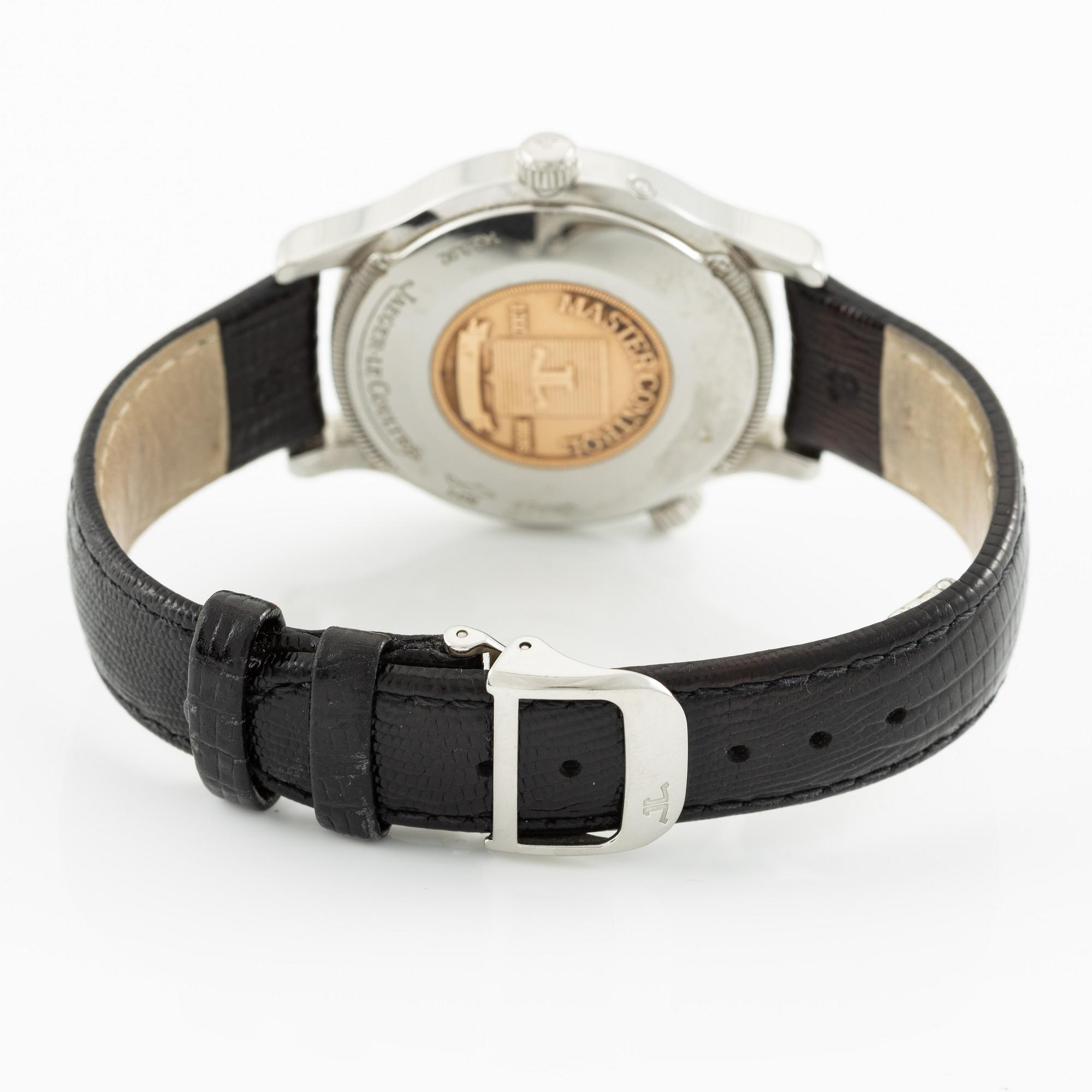 Jaeger-LeCoultre, Master Control Geographic, wristwatch, 38 mm.