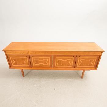 Sideboard, teakfanér. Bröderna Sörheim, Norge 1960-tal.