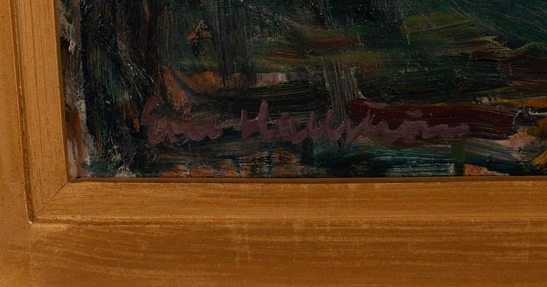 Eric Hallström, Fishing Village.