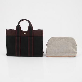 Hermès, a 'Fourre Tout PM' bag and a toilet bag.