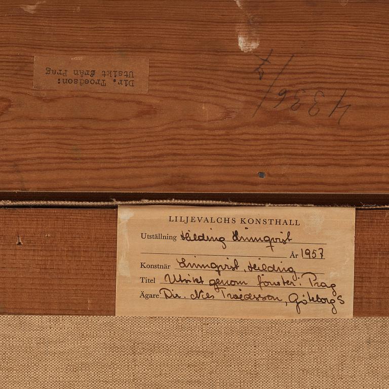 Hilding Linnqvist, View from Prague.