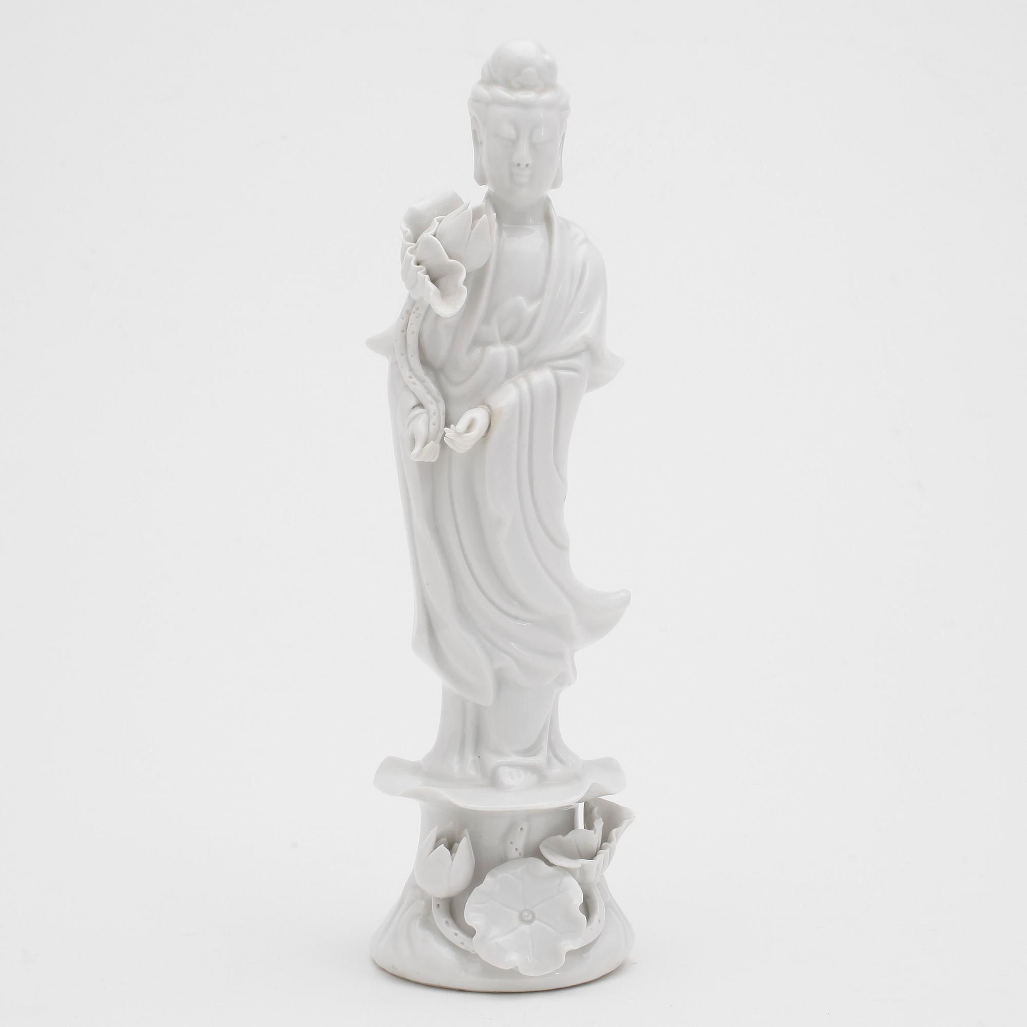 GUANYIN, blanc de chine, Kina, 1900-tal.