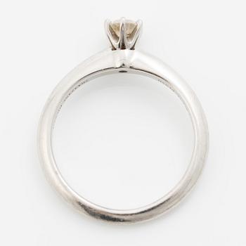Tiffany & Co, ring, platinum with brilliant-cut diamond 0.23 ct.