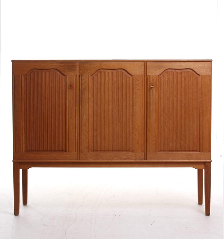 MATSALSMÖBLEMANG, 7 delar, Carl Malmsten, Åfors, ek, 1950/60-tal.