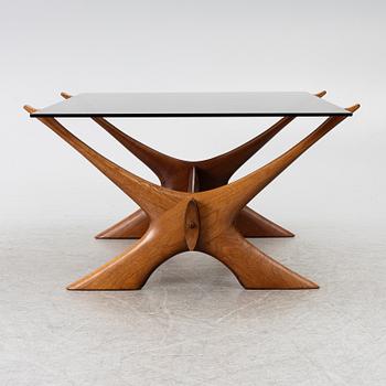 Fredrik Schriever-Abeln, coffee table, "No. 9", Örebro Glassworks, 1960s.