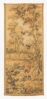 A machine woven wall hanging, c. 293 x 126 cm.