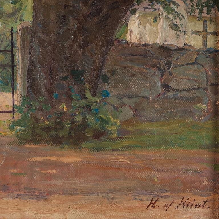 Hilma af Klint, Sommardag vid Adelsö kyrka.