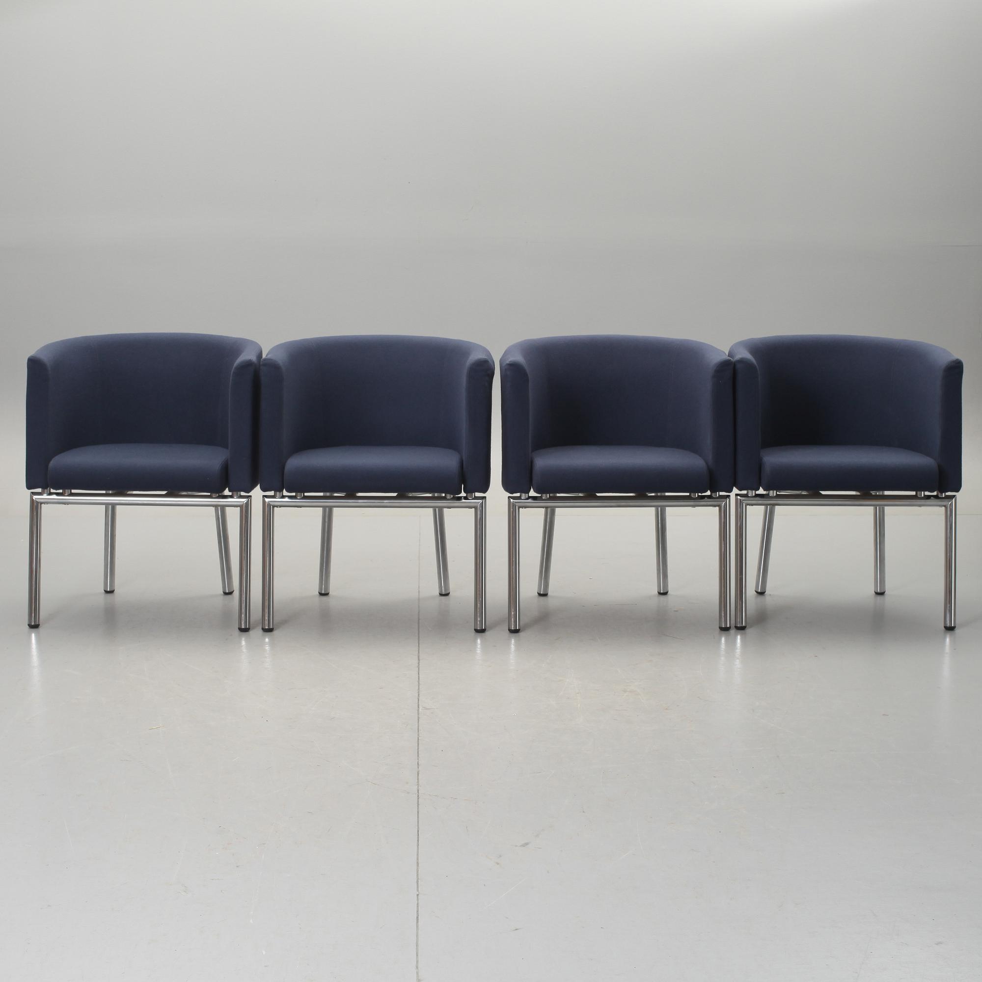 KONTORSSTOLAR, 4 st, Lammhults Möbler.