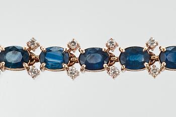A SAPPHIRE BRACELET.