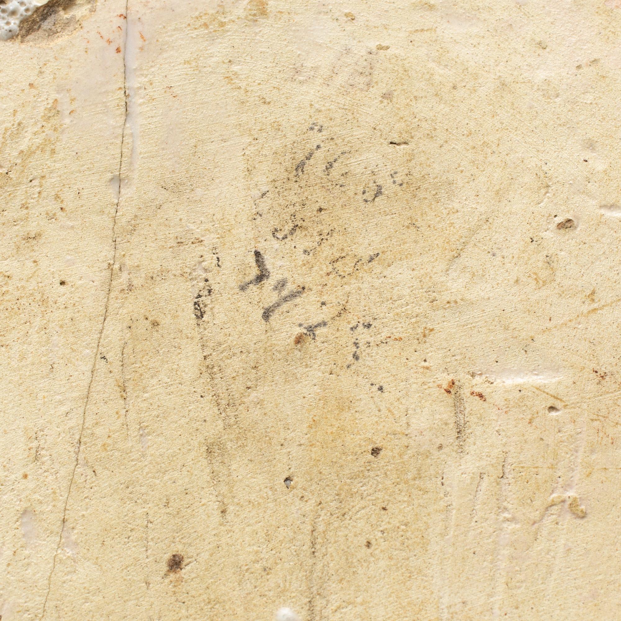 A faiance butter tureen with cover, 18th/19th century.