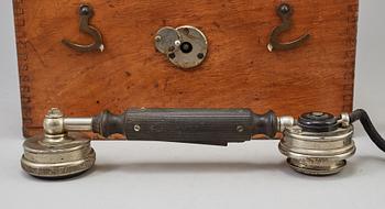 FÄLTTELEFON, 1900-talets början.