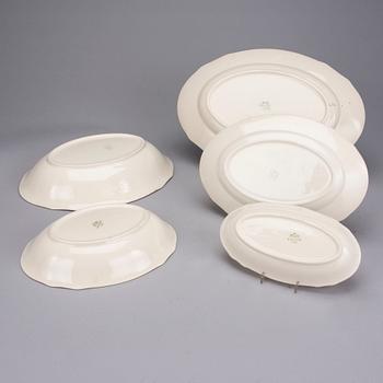 SERVIS, 33 delar, porslin, "Tellervo" Arabia, i produktion 1949-1958.