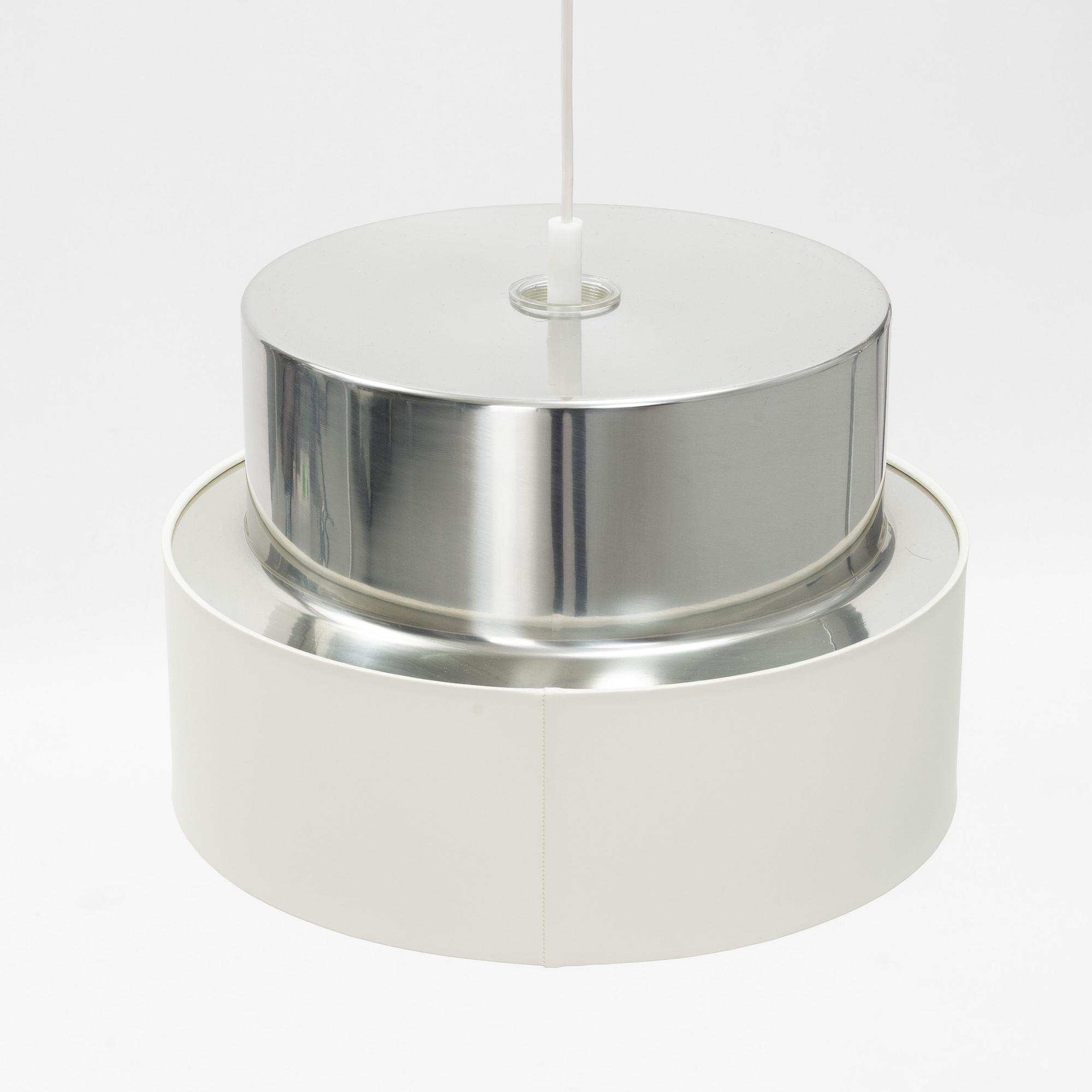 Uno & Östen Kristiansson, a ceiling light from the 'Cylindus' series, Luxus, Vittsjö, 1970's.